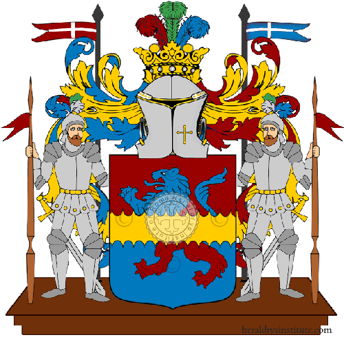 Coat of arms of family Bellillo