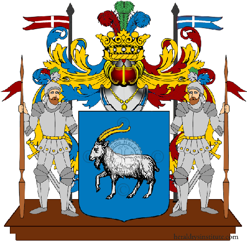 Coat of arms of family Colagiovanni