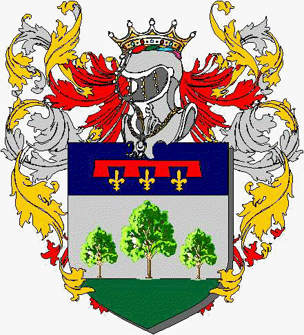 Coat of arms of family Dufour Berte