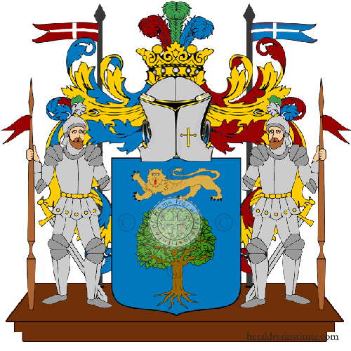 Coat of arms of family Isella