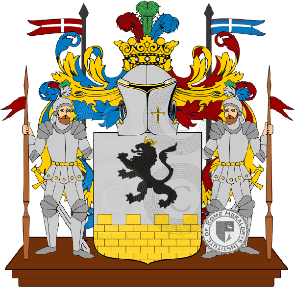 Coat of arms of family Giovedi
