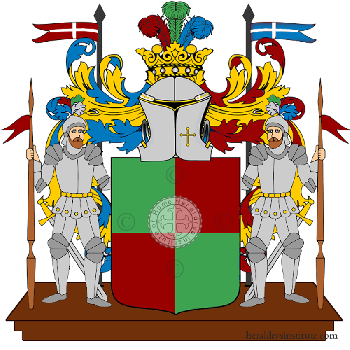 Coat of arms of family Bellaver
