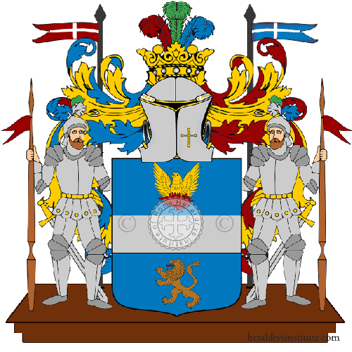Coat of arms of family Benatelli