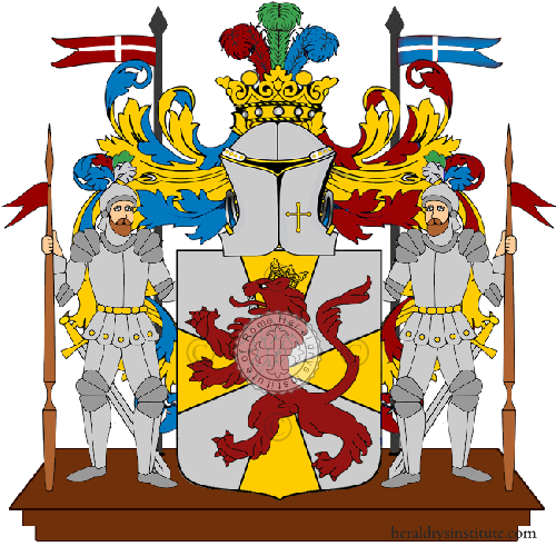 Coat of arms of family Togliani