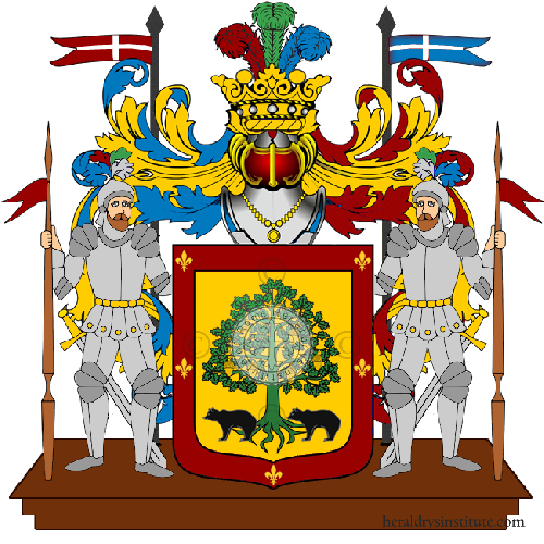 Coat of arms of family Cela