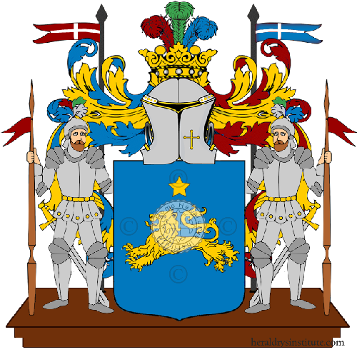 Coat of arms of family Scucces