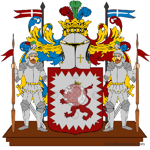 Coat of arms of family Sasdelli
