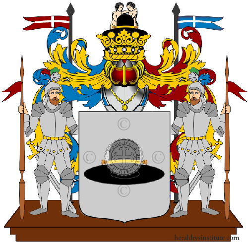 Coat of arms of family Cappellini