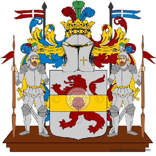 Coat of arms of family Gradella