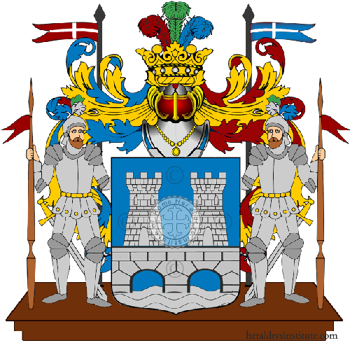 Coat of arms of family D'aponte