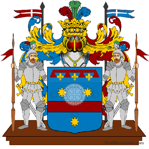 Coat of arms of family Puglini