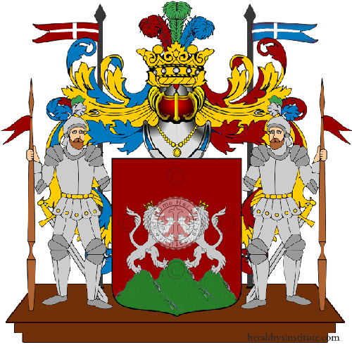Coat of arms of family Dordoni