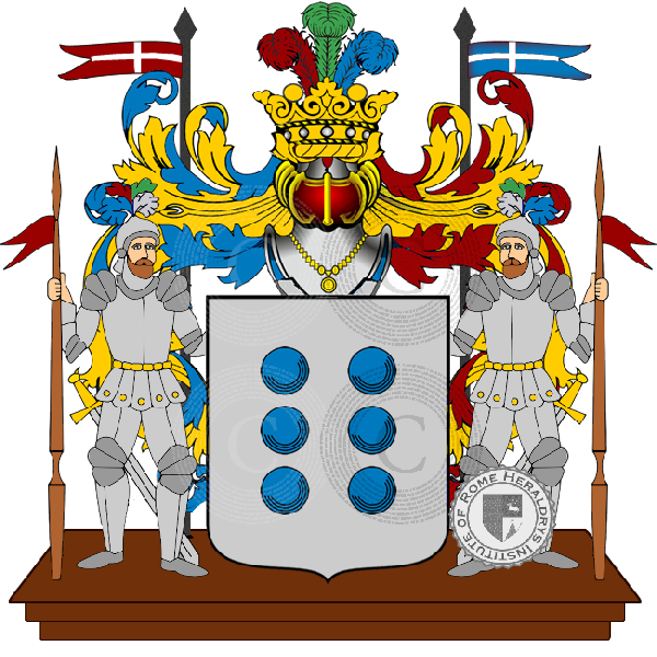 Coat of arms of family CASTRO ref: 14513