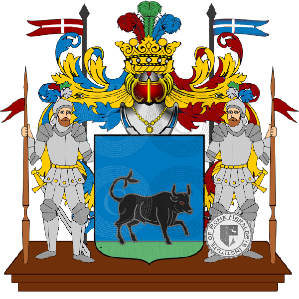 Coat of arms of family Tolu