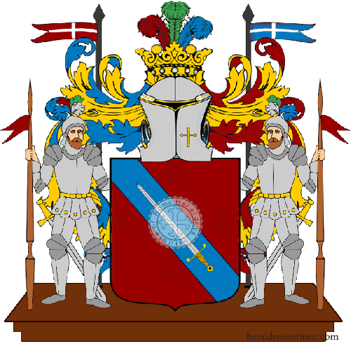 Coat of arms of family Musciatelli