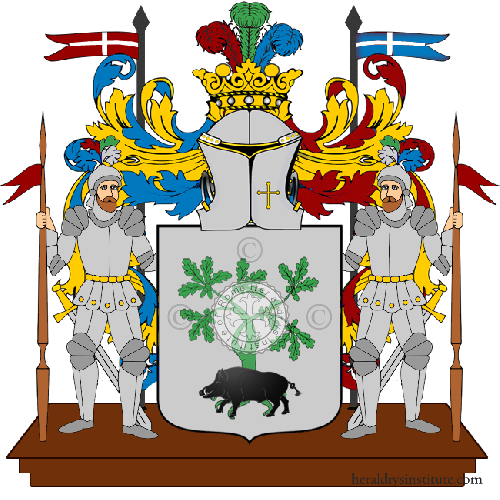Coat of arms of family Ortu