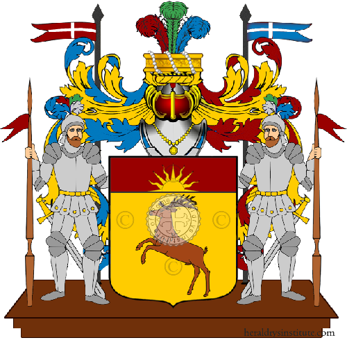 Coat of arms of family Stranges