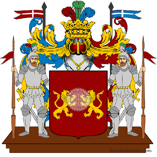 Coat of arms of family Paulonia