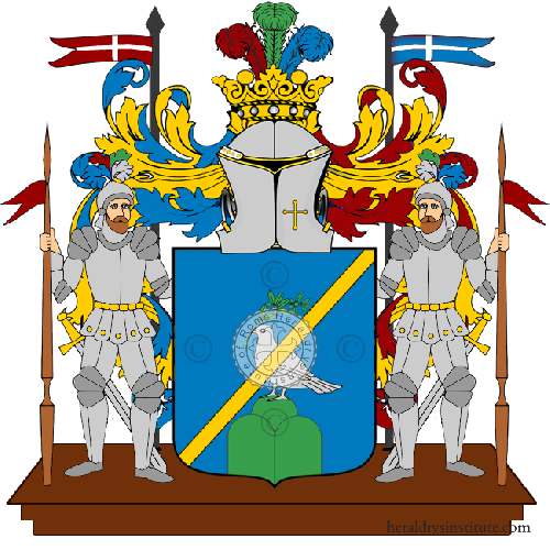 Coat of arms of family Pacileo