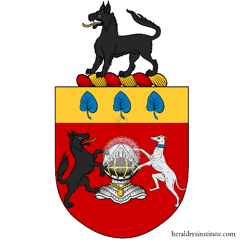 Coat of arms of family CAIA ref: 14683