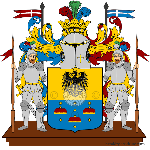 Coat of arms of family Canzilla