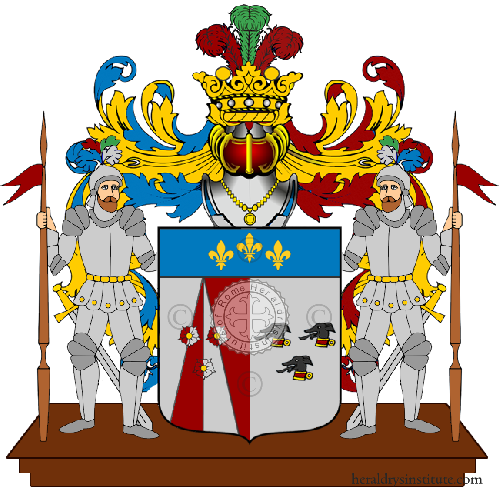 Coat of arms of family Scarpi
