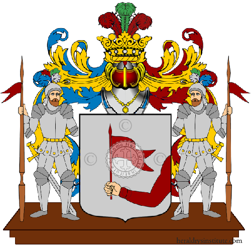 Coat of arms of family Pasquesi