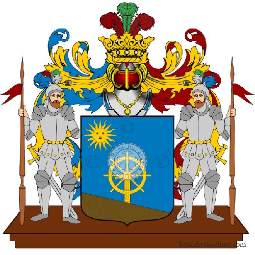Coat of arms of family Ghirelli