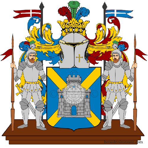 Coat of arms of family Intili English