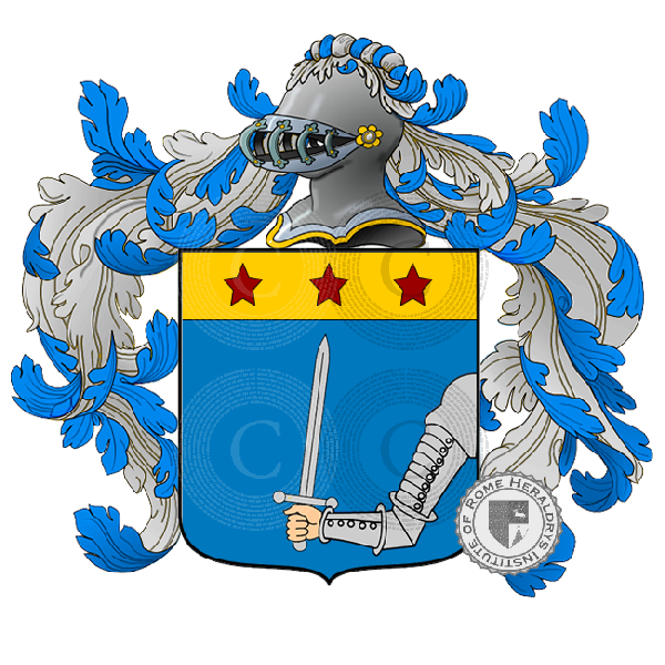 Escudo de la familia DIMSCHA - Italia