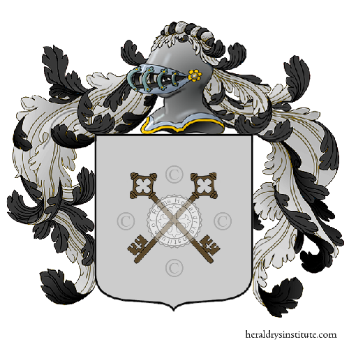 Coat of arms of family Chiavassa