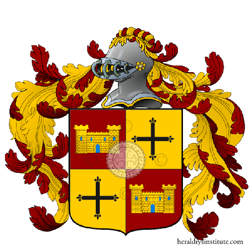 Coat of arms of family Siviglia