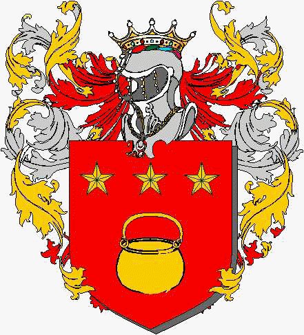 Coat of arms of family Caldareri