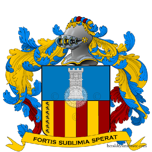 Coat of arms of family Torneri