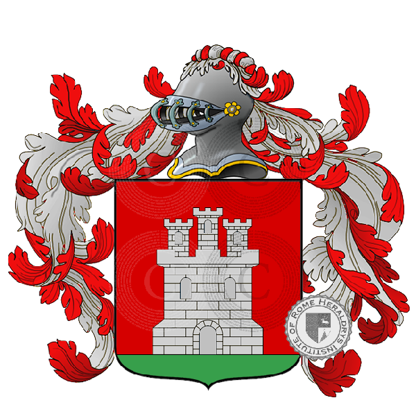 Coat of arms of family Nazzano