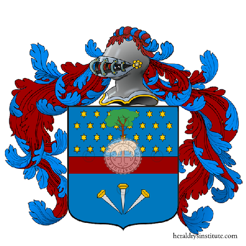 Coat of arms of family Pacchiani
