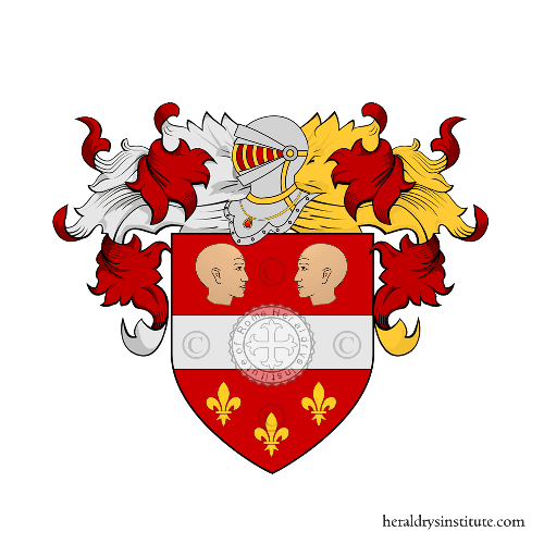 Coat of arms of family Calvisano