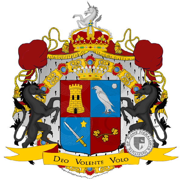 Wappen der Familie Caterini di Castel di Mirto   ref: 15115