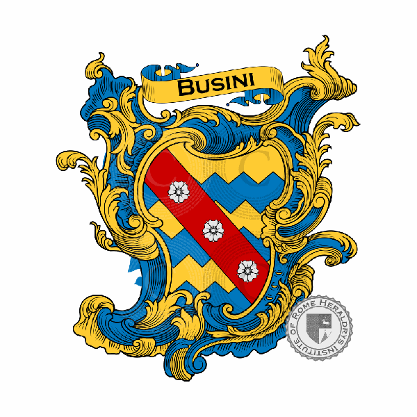 Escudo de la familia Busini   ref: 15132
