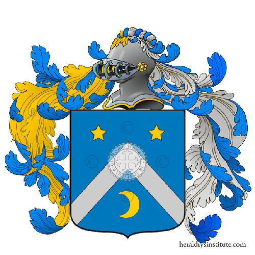 Coat of arms of family Perrina (english)