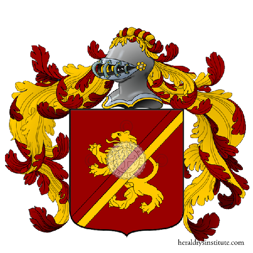Coat of arms of family Salvitelli (Spagnolo)