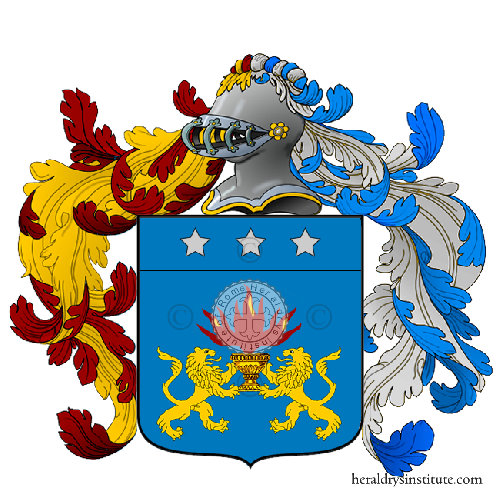 Coat of arms of family Flammia