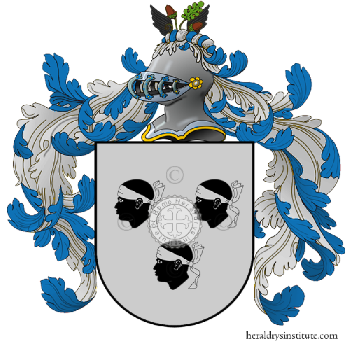 Coat of arms of family Kops (portuguese)