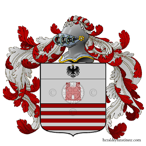 Coat of arms of family Boisio (spanish)