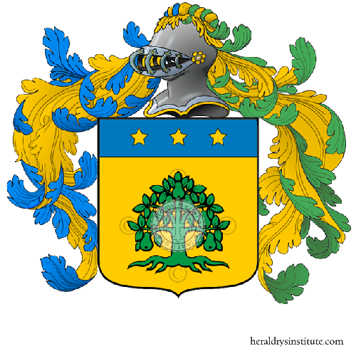 Coat of arms of family Peressa