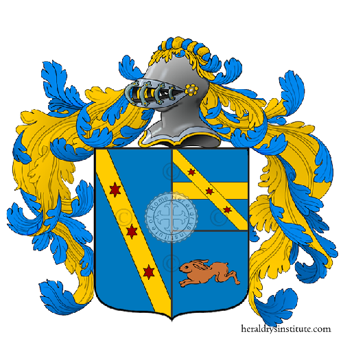 Escudo de la familia Tergolina Gislanzoni Brasco