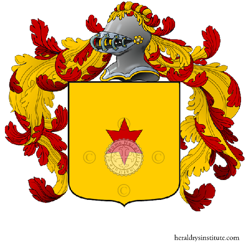 Coat of arms of family Nina (Portuguese)