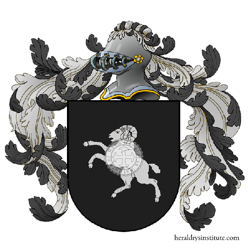 Coat of arms of family Garlet