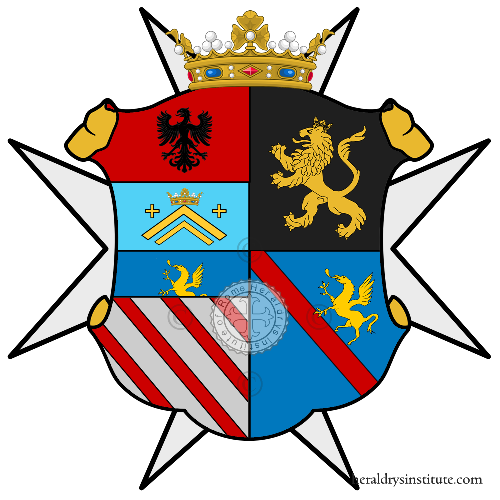 Coat of arms of family Toppi