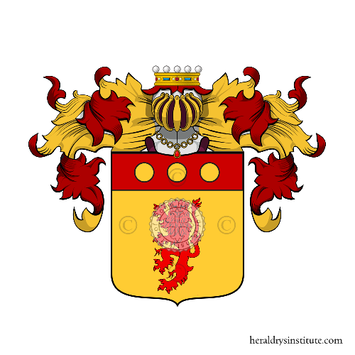 Coat of arms of family Lechiara